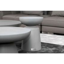 Elementi - kylix Table d'appoint en béton durable haute qualité 35 x 35 x 46 cm