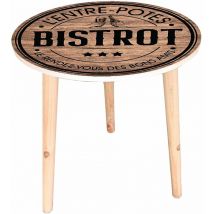 Table d'appoint Motif bistrot