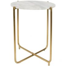 M&s - Table basse design, Table basse timpa Blanc en Marbre, boite a design