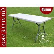 Table de banquet PRO 182x74x74cm, Gris clair (1 pcs)