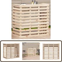 Table de bar d'extérieur 113,5x50x103 cm bois massif de pin - Table De Bar Extérieur - Table De Jardin - Mobilier De Jardin - Table En Bois Massif