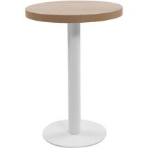 Torana - Table de bistro Marron clair 60 cm mdf