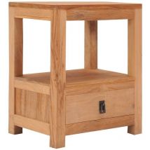 Vidaxl - Table de chevet 40x30x50 cm bois de teck massif