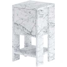 Table de chevet avec rangements Ema