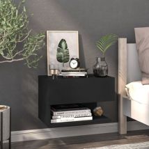 Maison Chic - Table de chevet murale,Table de chevet suspendu,Table d'appoint Noir JDOT216 MaisonChic