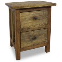 Maison Chic - Table de chevet Table d'appoint Table de nuit Bois de récupération massif 40 x 30 x 51 cm 31011