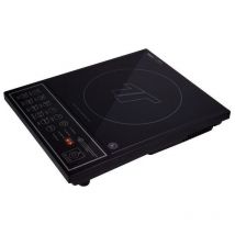 Suinga - Plaque de cuisson à induction. Cuiseur de Table électrique 1 foyer de cuisson en verre noir avec Capteur Contrôle Tactile 2000W