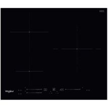 Whirlpool - Table de cuisson induction 60cm 3 feux 7200w noir WSS6360BF
