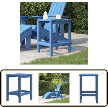 Table de jardin Adirondack Bleu marine 38x38x46 cm pehd - Table De Jardin - Table Extérieure - Mobilier De Jardin - Table Adirondack - Table En Pehd
