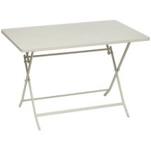 Hesperide - Table de jardin pliante rectangulaire Greensboro argile 4 places - Hespéride