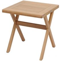 Hesperide - Table de jardin carrée Xenia 2 places en acacia - Hespéride