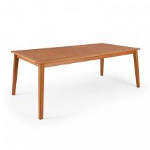 Oviala - Table de jardin extensible en bois d'eucalyptus
