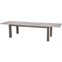 Hesperide - Table de jardin extensible 10 Personnes Héraklion - l. 220/320 cm tonka