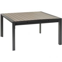 Hesperide - Table de jardin extensible Evasion en aluminium