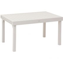 Hesperide - Table de jardin extensible Piazza en aluminium