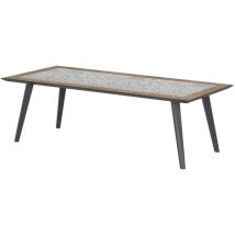 Hesperide - Table de jardin fixe Lambada en acier