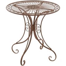 Table de jardin Hari Marron antique