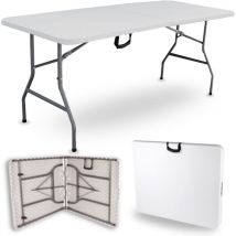 Table de jardin pliante 8 personnes 180cm