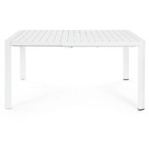 Table de jardin carrée extensible en métal L97/149 6/8 personnes - avignon