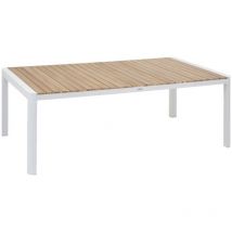 Hesperide - Table de jardin rectangulaire Paradize acacia en aluminium - Hespéride