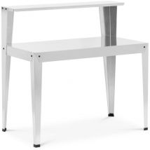 Uniprodo - Table de jardinage avec étagère Acier galvanisé 112x64x110 cm Table de rempotage