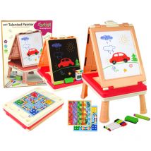 Table de jeu chinoise multifonctionnelle double face 3 en 1