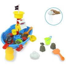 Table de jeu de sable et d'eau pirate jack 21 parties Jamara kids 460570