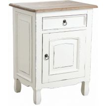 Table de nuit en acajou