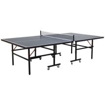 Table de ping-pong pliable à roulettes pour extérieur avec accessoires - L274 x P152.5 x H76 cm - JORDIE