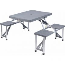 Redcliffs - E3/73794 table pliante pour pique-nique 85,5 x 65 x 66CM