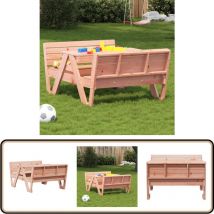 Table de pique-nique pour enfants bois massif de douglas - Table De Pique-nique - Table Enfant - Mobilier De Jardin - Bois Massif - Douglas