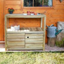 Cémonjardin - Table de rempotage Œillet en bois