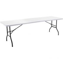 Mob Event Pro - Table de réception avec pieds pliants 240 cm