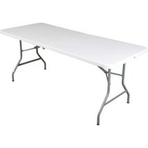 Sunnydays - Table de réception pliante pour 8 personnes