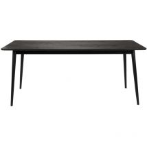 Boite A Design - Table Design, Table de repas 160 x 80 cm Fabio Noir en Wood