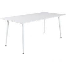Venture Home - Table de repas en mdf Polar 180 x 90 cm Blanc