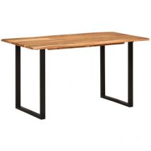 Torana - Table de salle à manger 140x70x76 cm Bois d'acacia solide