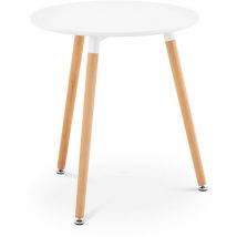 Fromm&starck - Table de Salle à Manger Cuisine Maison Repas Dîner Ronde mdf Bois ø 60x73 cm