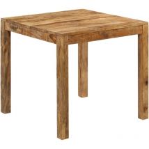 Kalisse - Furniture Limited - Table à manger Bois de manguier massif 82x80x