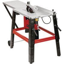 Einhell Scie circulaire sur table TC-TS 315 U (2 000 W, extension de table pour les pièces longues, protège-lame transparent, vendue avec tige