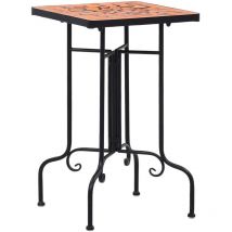 Table de bistro mosaïque Terre cuite Céramique
