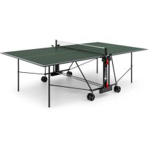 Table De Tennis De Table - Sponeta - Compacte - Usage Intérieur - Plateau Coloris Vert