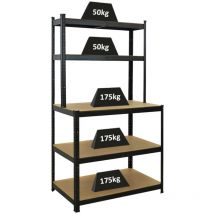 Proregal-preis-/leistungssieger - Table d'emballage giant beast HxLxP 180x100x60cm Capacité de charge 175kg Noir