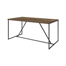 Meblosiek - Table à manger 180 x90 cm pieds métal Devine