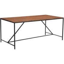 Oviala - Table en acacia massif 180 x 90 x 76 cm