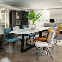 Pier Import - Table en céramique grise 240 cm florence