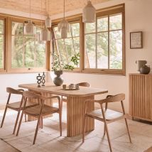 Berah Getah - Table en teck massif 8 pers.