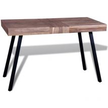 Table Teck recyclé Vidaxl