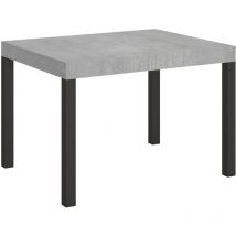 Itamoby - Table extensible 70x110/194 cm Everyday Cement structure Anthracite