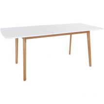 Happy Garden - Table extensible helga 120 / 160cm blanche